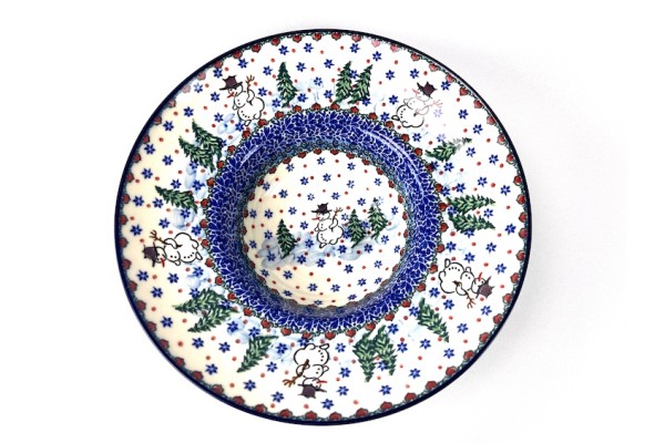 D86 Bunzlau Spaghetti - bord U4661 D86 Spaghettiborden Ø 25,5 cm D86 Bunzlau Spaghetti - bord U4661 D86 Spaghettiborden Ø 25,5 cm